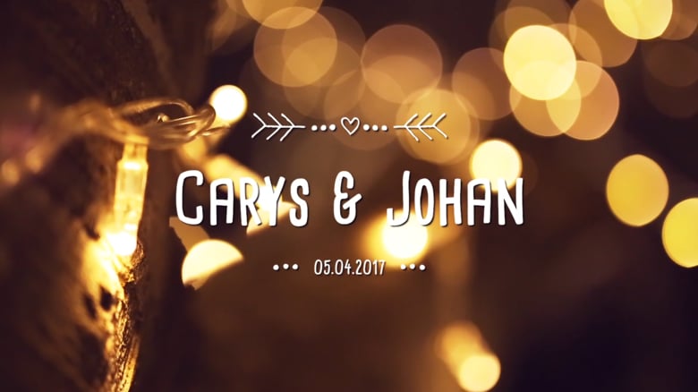 Trailer Carys & Johan